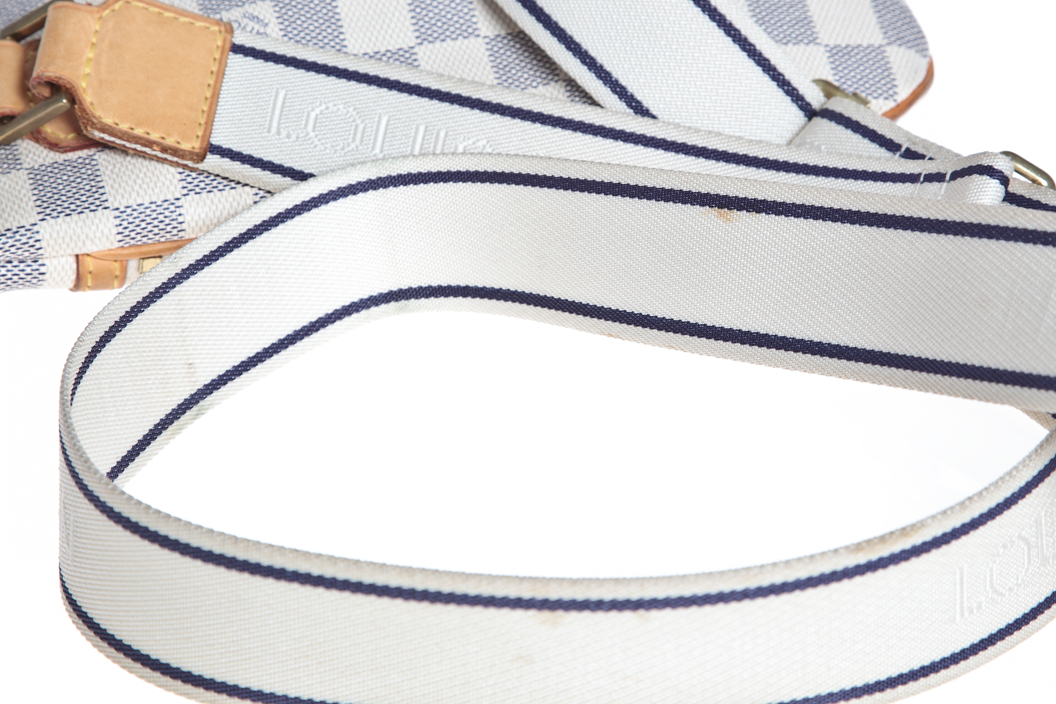 Louis Vuitton Black And White Checkered Bag